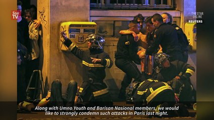 Khairy condemns attack in Paris