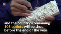 China clamps down on ivory trade as it shuts some factories