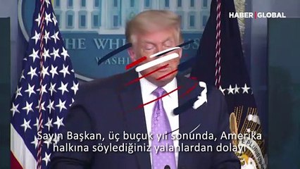 'Yalanlarınızdan pişman mısınız?' sorusu Trump'ı şaşkına çevirdi
