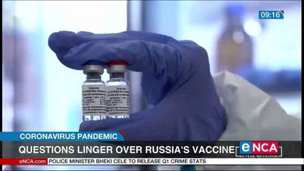 Questions linger over Russia's vaccine