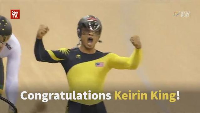 'Pocket Rocketman' Azizulhasni Awang is Keirin King!