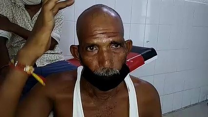 इटावा: मारपीट में घायल हुए पीड़ित ने बताई आपबीती