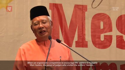Take Felda community to the next level, urges PM
