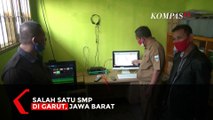 Internet Susah, SMP di Garut Menyiarkan Mareri Pelajaran Lewat Siaran TV