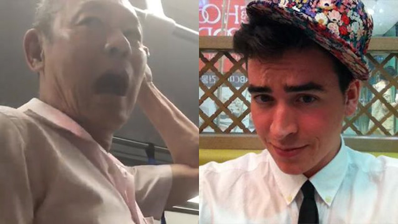 Singaporean gay elderly arrested for slapping American