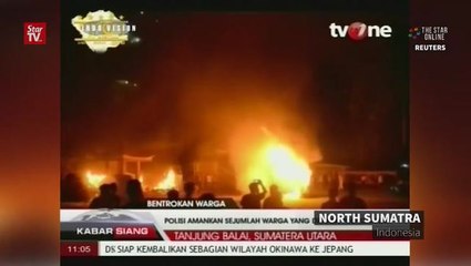 Indonesia detains 7 after attacks on Buddhist temples