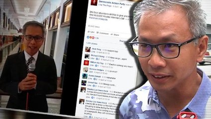 Cops question Tony Pua over FB video