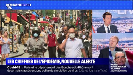 Les chiffres de l'épidémie, nouvelle alerte (3) - 14/08