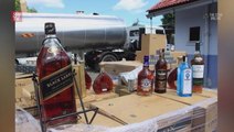 Contraband cigarettes and liquor seized in Kedah
