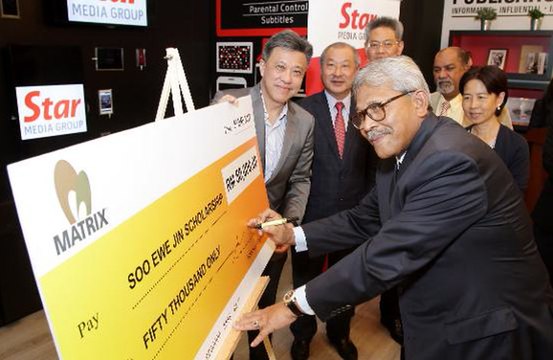 Soo Ewe Jin Scholarship gets RM50,000 boost from Matrix Concepts Holdings
