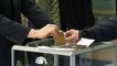 Two front-runners in France presidential polls cast their votes
