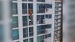 Suicidal woman rescued from eighth floor of flat
