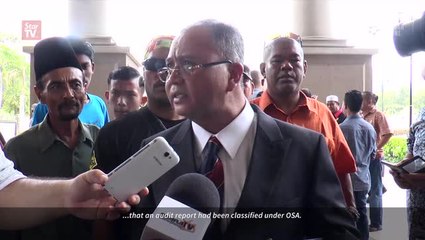 Suit seeks to declassify final audit report on 1MDB