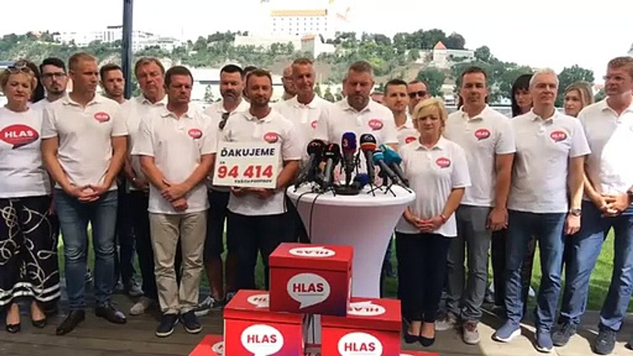 ZÁZNAM: TK strany Hlas - sociálna demokracia
