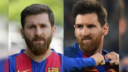 Crowd goes crazy over Iranian “Lionel Messi”