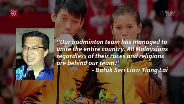 Liow upset with remarks against mixed doubles team