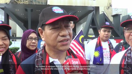 Mat Merdeka: My name bears heavy responsibilities