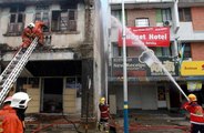 Pre-war shoplot in Penang destroyed by fire