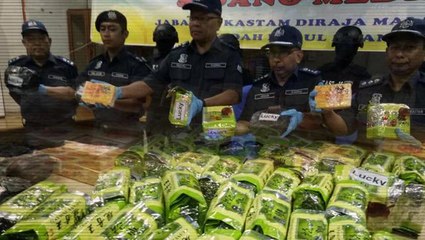 Kedah Customs makes year’s biggest drug bust