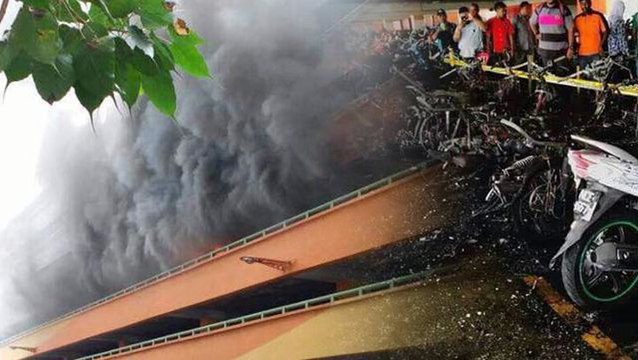 Fire destroys 13 motorcycles in Seremban bus station