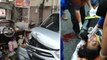 Car ploughs into hawker street in Penang