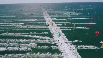 Kiteboarders battle out for Defi Kite crown