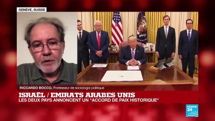 Israël/Emirats Arabes Unis : un "accord de paix historique"