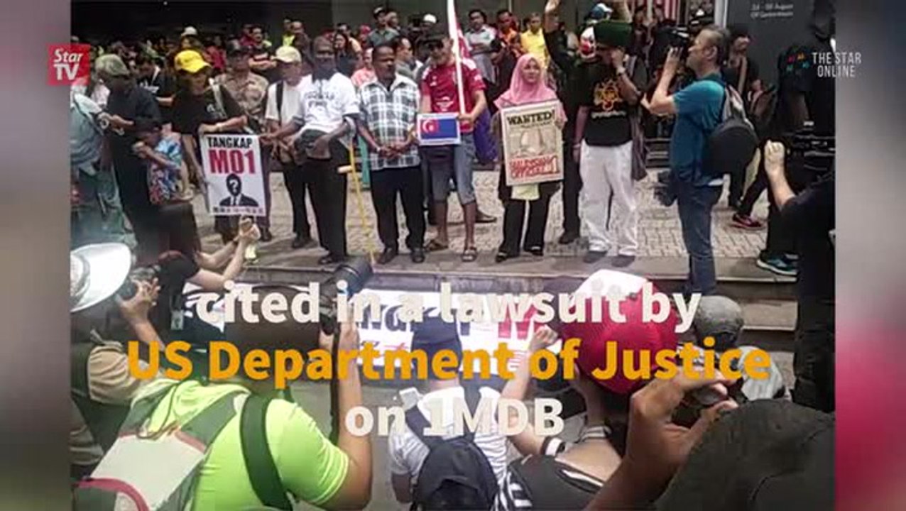 #TangkapMO1 rally: Scene at Sogo around 2pm