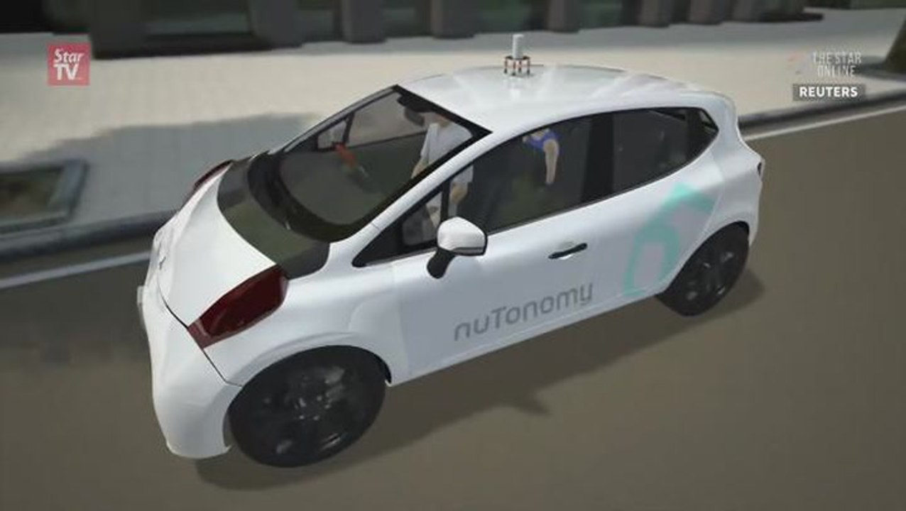 World’s first driverless taxi launches trial run in Singapore