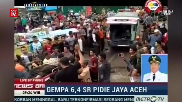 Strong earthquake hits Indonesia causing several deaths