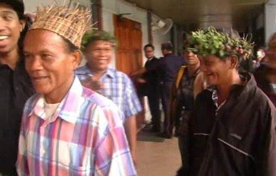Orang asli trio win rioting case