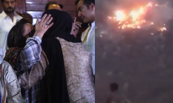 At least 40 feared dead in Pakistan plane crash