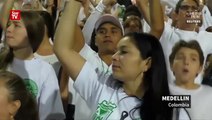 Players and fans in memorials for Chapecoense crash victims