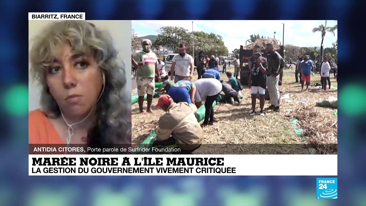 Marée noir à l'île Maurice: la pire catastrophe écologique de son histoire