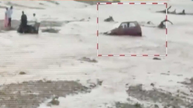 Car swept away in river, heavy rain lashes Uttarakhand