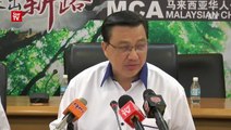 Liow: All MCA reps must firmly object to child conversion amendments