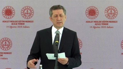 Selçuk: '(Adalet Mesleki Eğitim Merkezi) Öğrencilerimizin bilgi ve becerilerinin geliştirilmesi hedefleniyor' - ANKARA