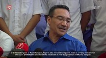 Dr M will not sway voters, says Hisham