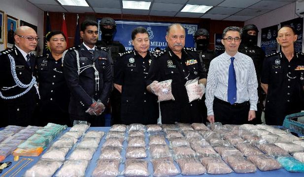 RM1mil worth of drugs seized in police raids