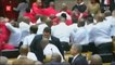South African lawmakers brawl during Parliament session