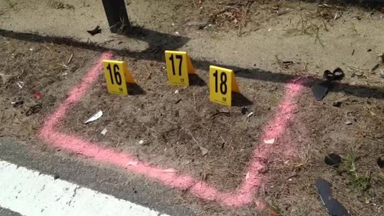 Empty magazines found in forensic investigation