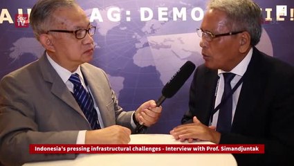 Indonesia's pressing infrastructural challenges - Interview with Prof. Simandjuntak