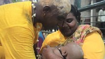 Couple blessed with baby girl fulfills vow on Thaipusam eve