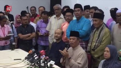 Muhyiddin addresses media on his ideas for viable platform