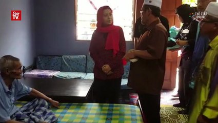 Raja Zarith aids family and cops in Johor