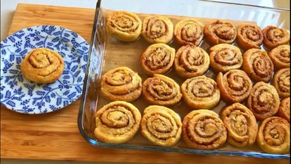 Cevizli tarçınlı SARMA şerbetli tatlı