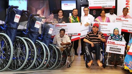 Wheelchairs a much-needed gift