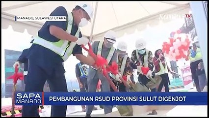 Tangani COVID-19 Pembangunan RSUD Provinsi Sulut Dikebut