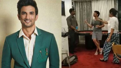 Sushant की बहन  का चौंकाने वाला  VIDEO आया सामने , staff को धमकाती आईं नज़र | FilmiBeat