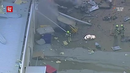Five dead as plane crashes into Melbourne shopping centre